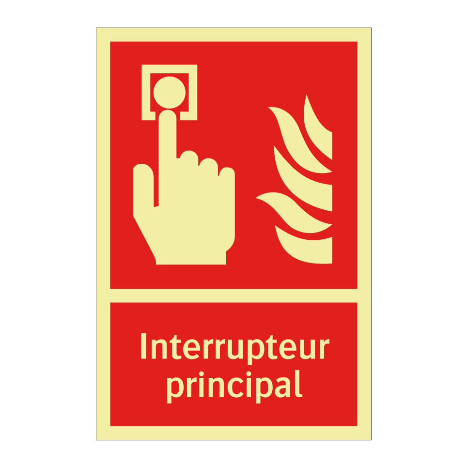 Interrupteur principal