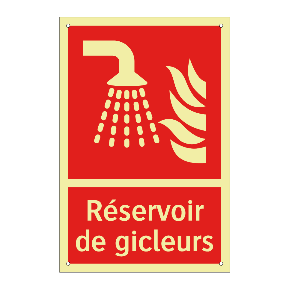 Réservoir de gicleurs