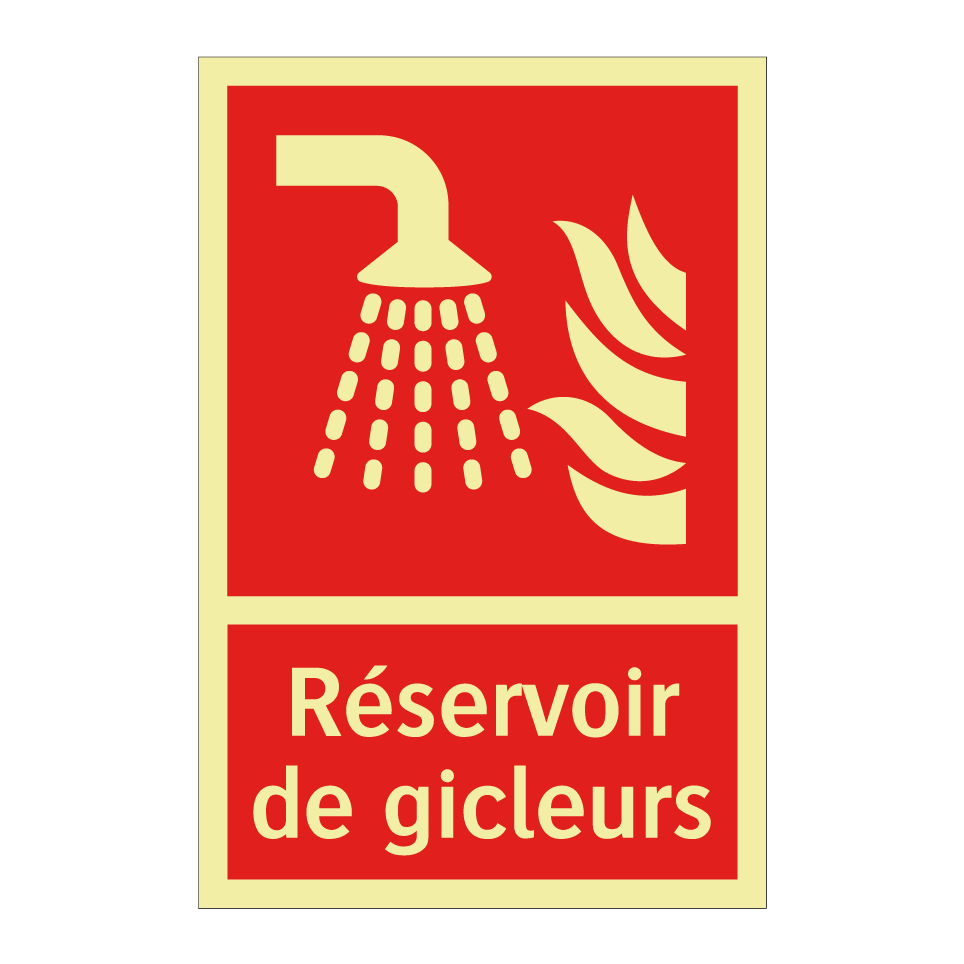Réservoir de gicleurs