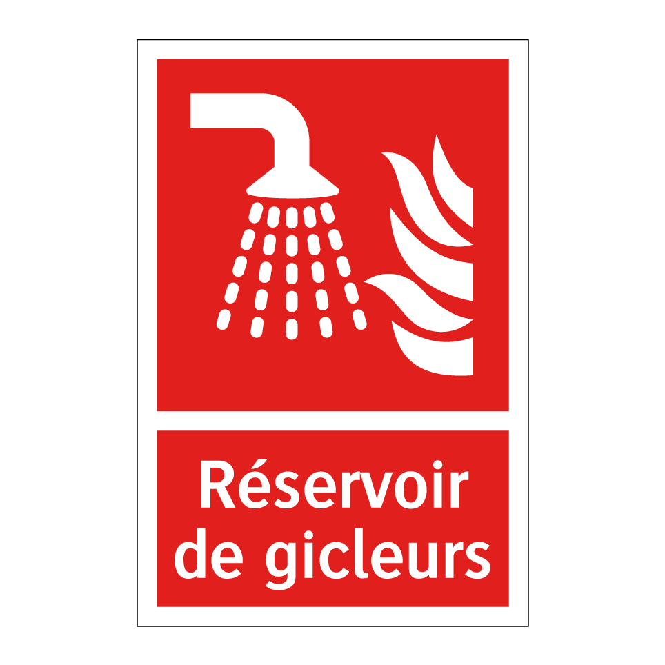 Réservoir de gicleurs