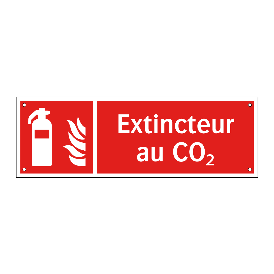 Extincteur au CO₂