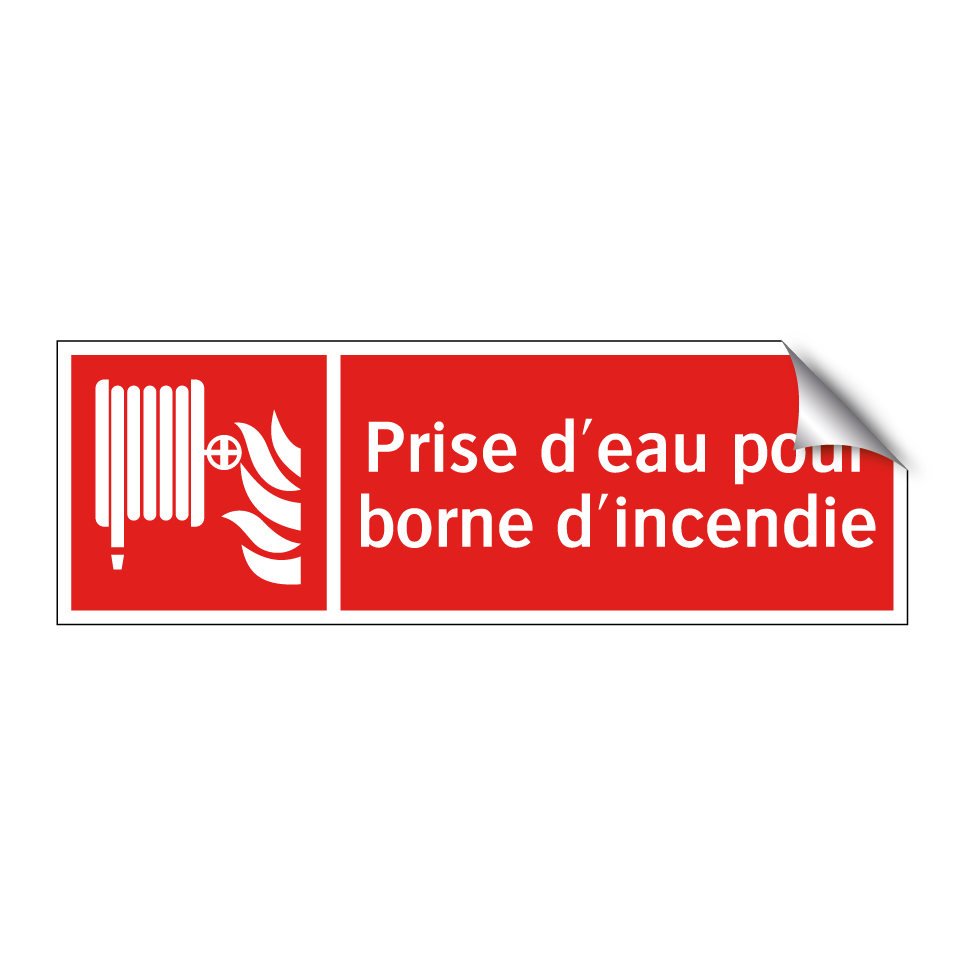 Prise d'eau pour borne d'incendie