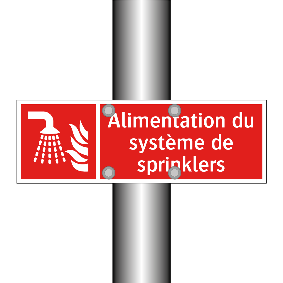 Alimentation du système de sprinklers