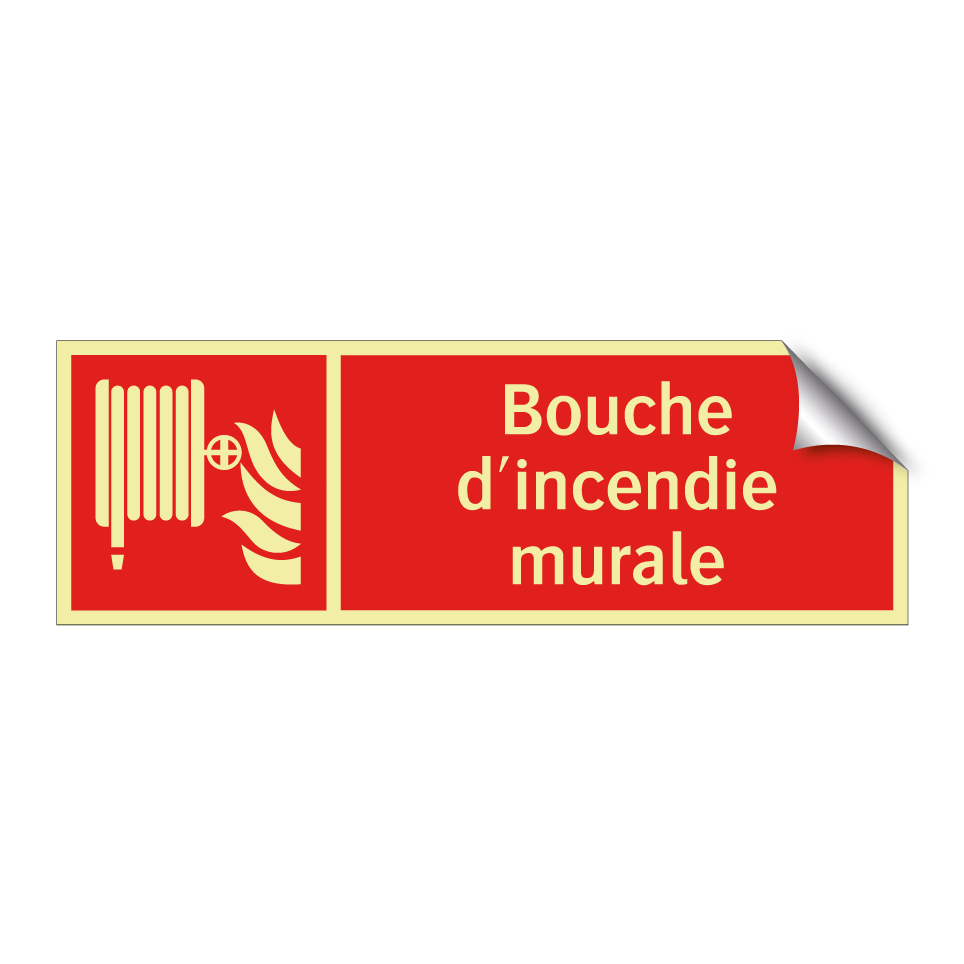 Bouche d'incendie murale
