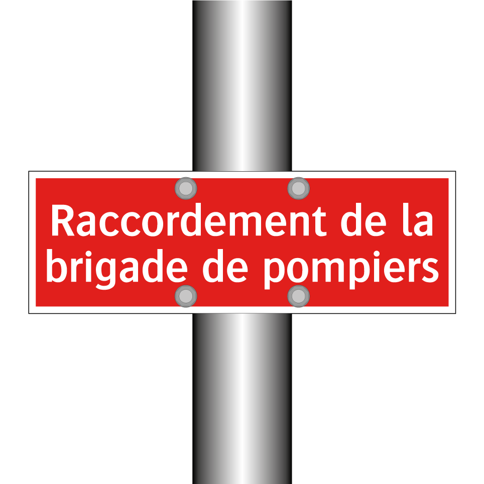 Raccordement de la brigade de pompiers