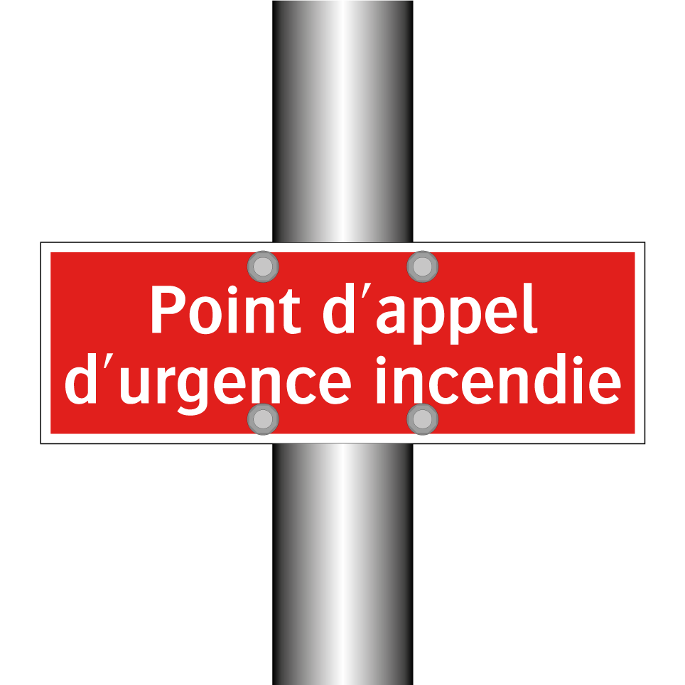 Point d'appel d'urgence incendie