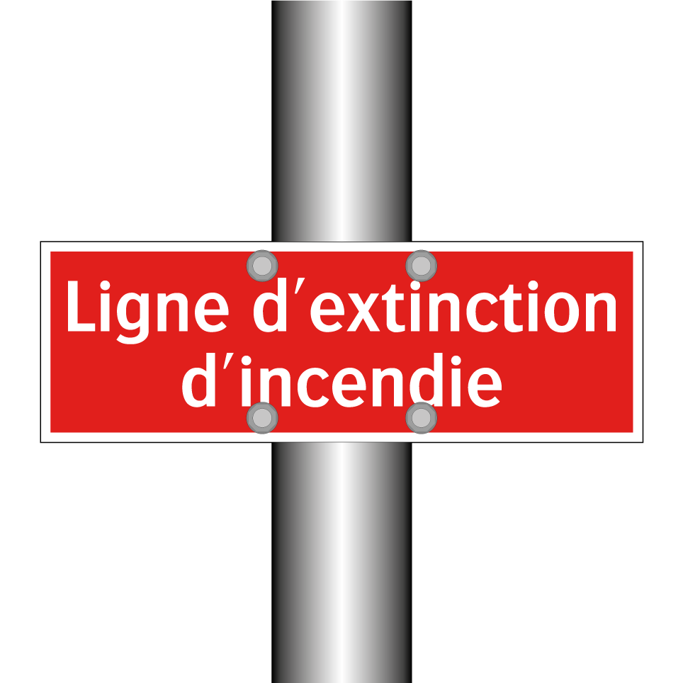 Ligne d'extinction d'incendie