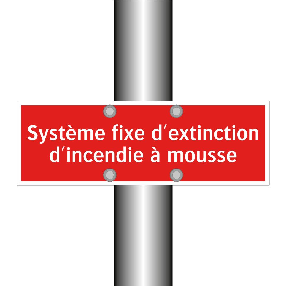Système fixe d'extinction d'incendie à mousse