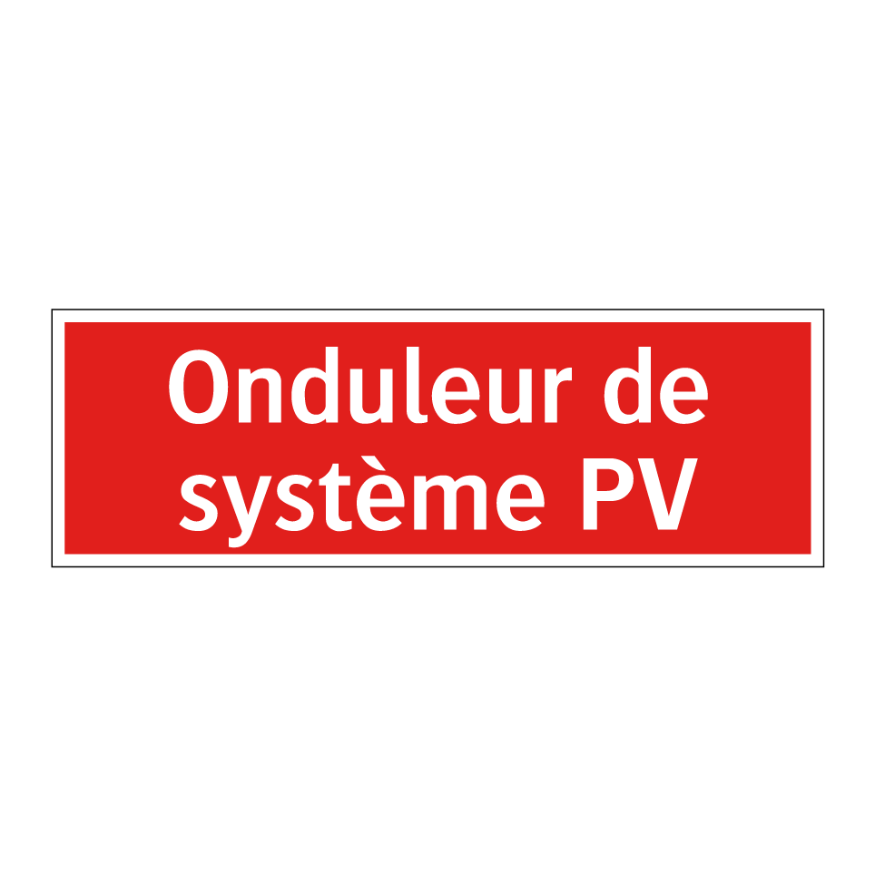 Onduleur de système PV