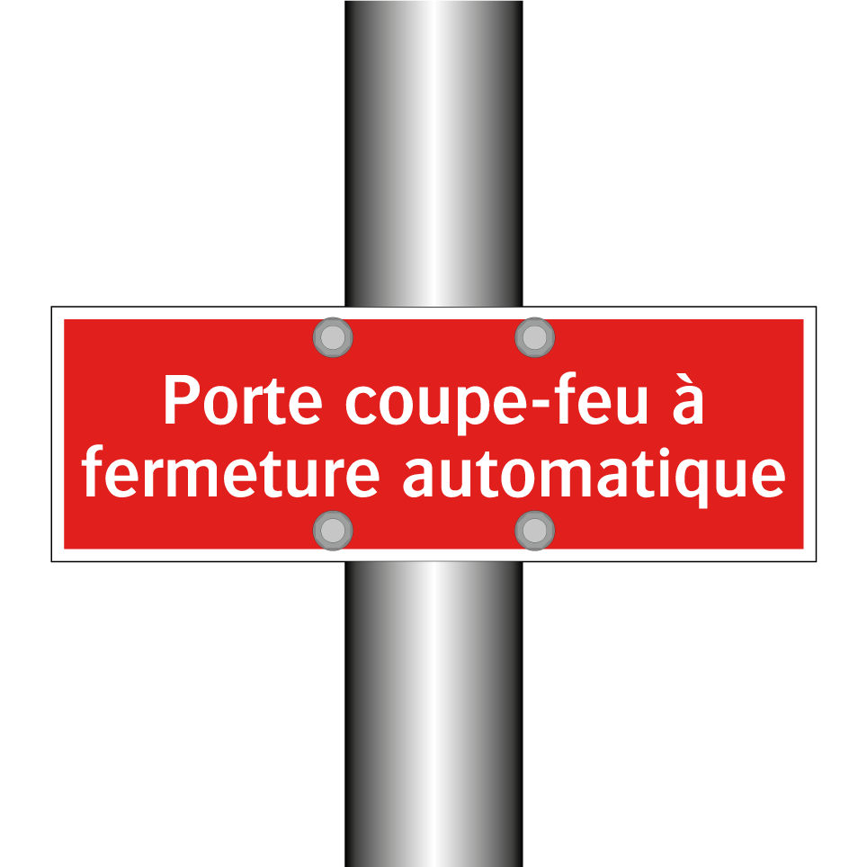 Porte coupe-feu à fermeture automatique