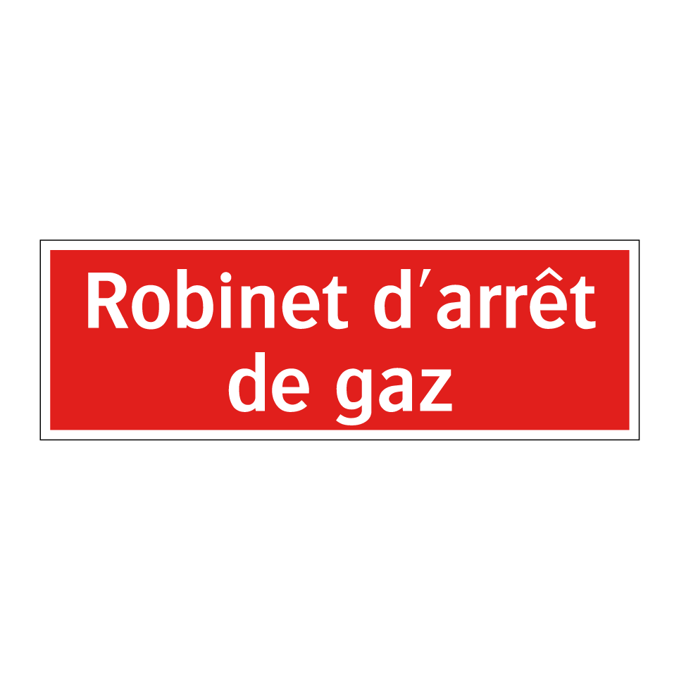 Robinet d'arrêt de gaz