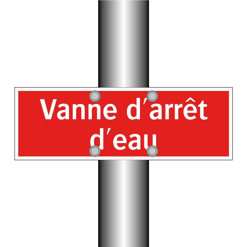 Vanne d'arrêt d'eau