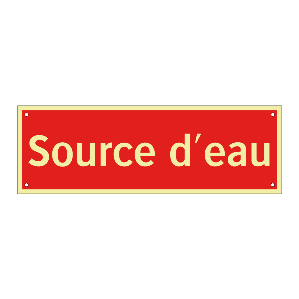 Source d'eau