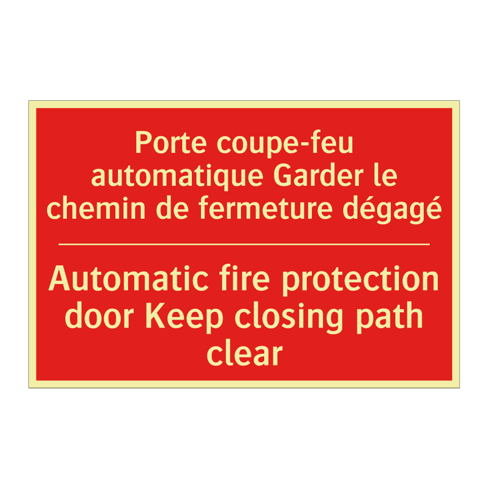 Porte coupe-feu automatique Garder /.../ - Automatic fire protection door /.../
