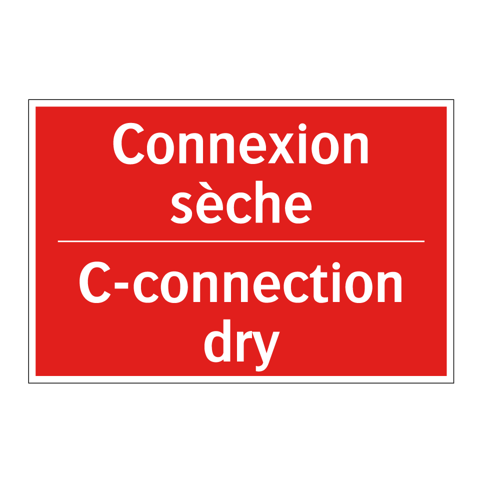Connexion sèche - C-connection dry