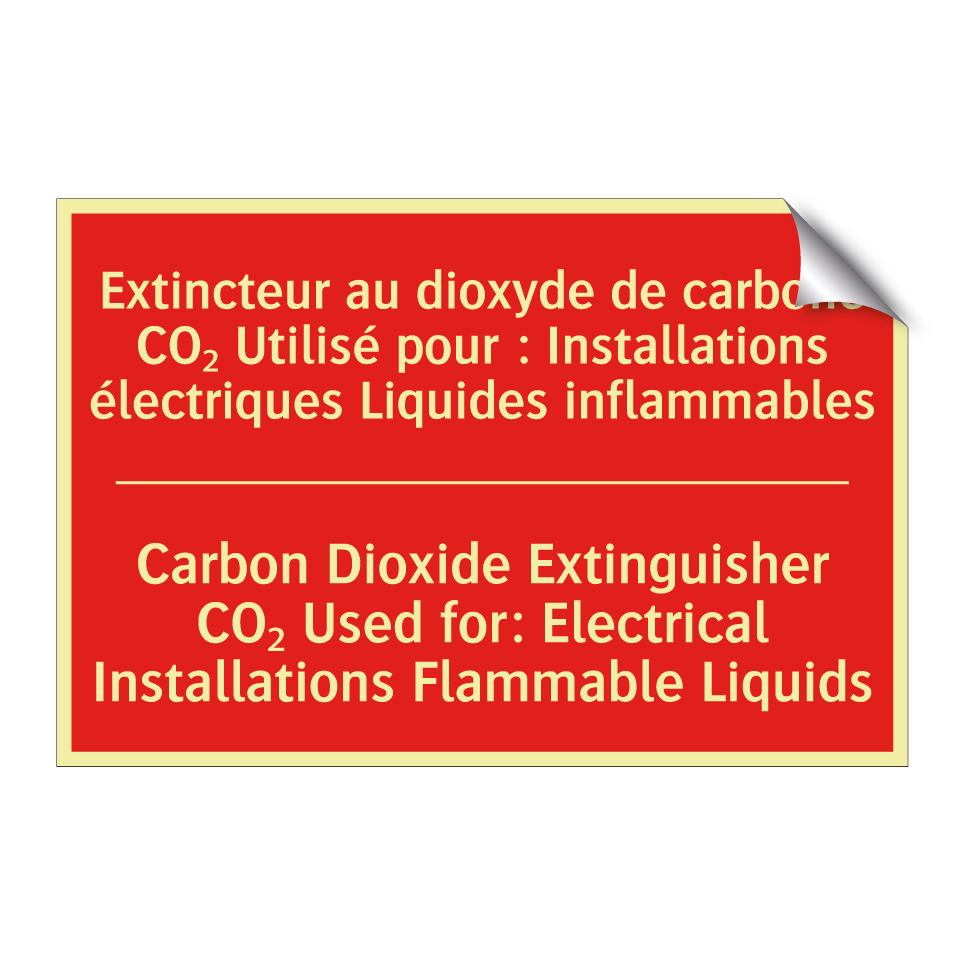 Extincteur au dioxyde de carbone /.../ - Carbon Dioxide Extinguisher CO₂ /.../