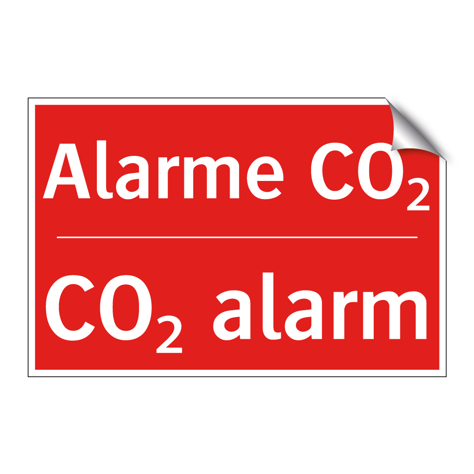 Alarme CO₂ - CO₂ alarm