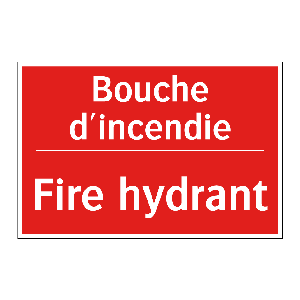 Bouche d'incendie - Fire hydrant