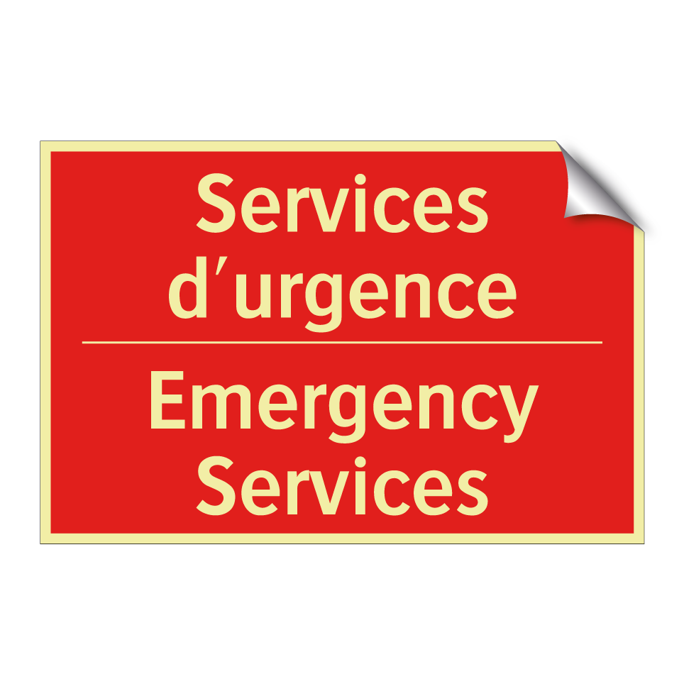 Services d'urgence - Emergency Services