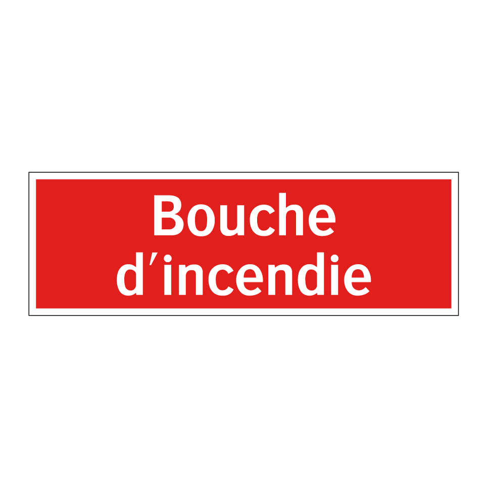 Bouche d'incendie