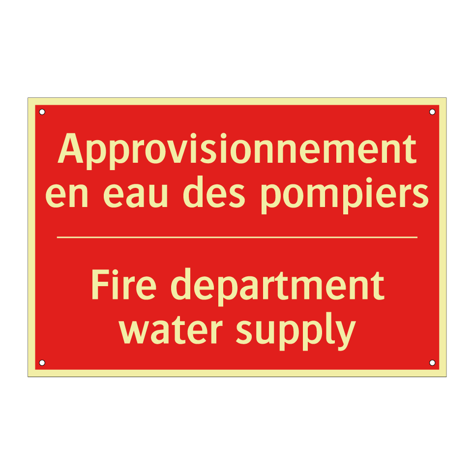 Approvisionnement en eau des pompiers /.../ - Fire department water supply