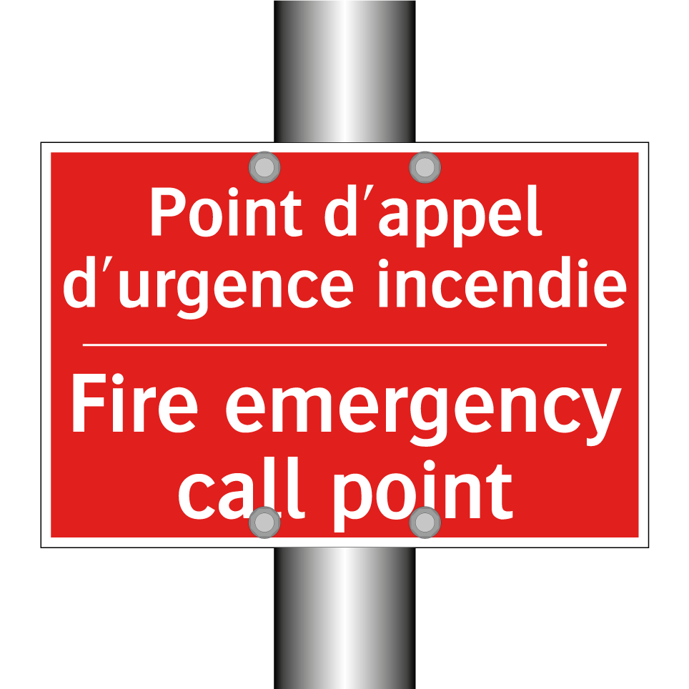 Point d'appel d'urgence incendie /.../ - Fire emergency call point