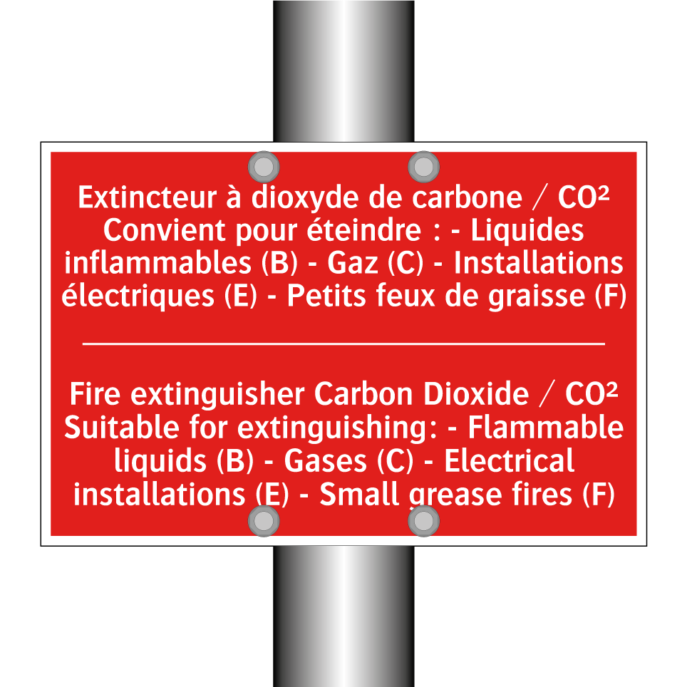 Extincteur à dioxyde de carbone /.../ - Fire extinguisher Carbon Dioxide /.../