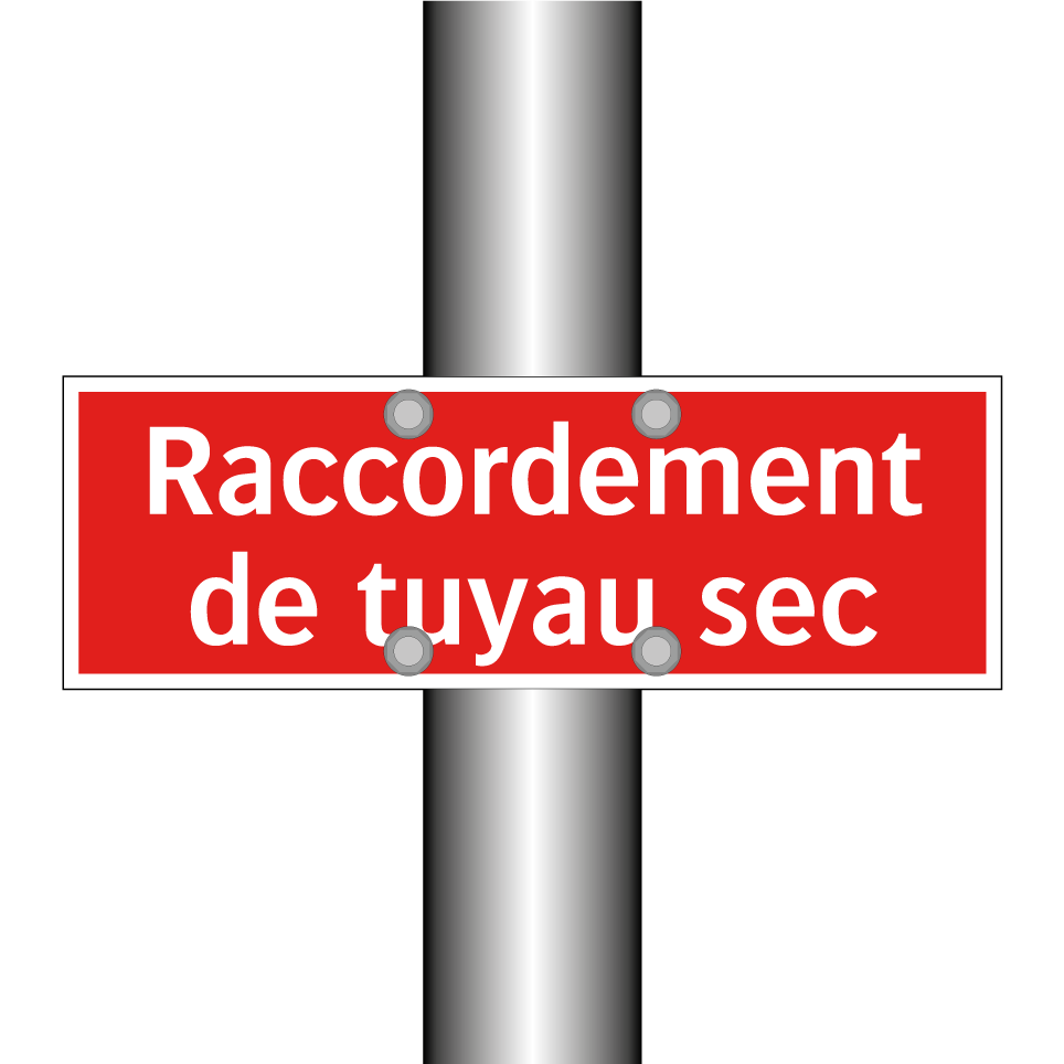 Raccordement de tuyau sec