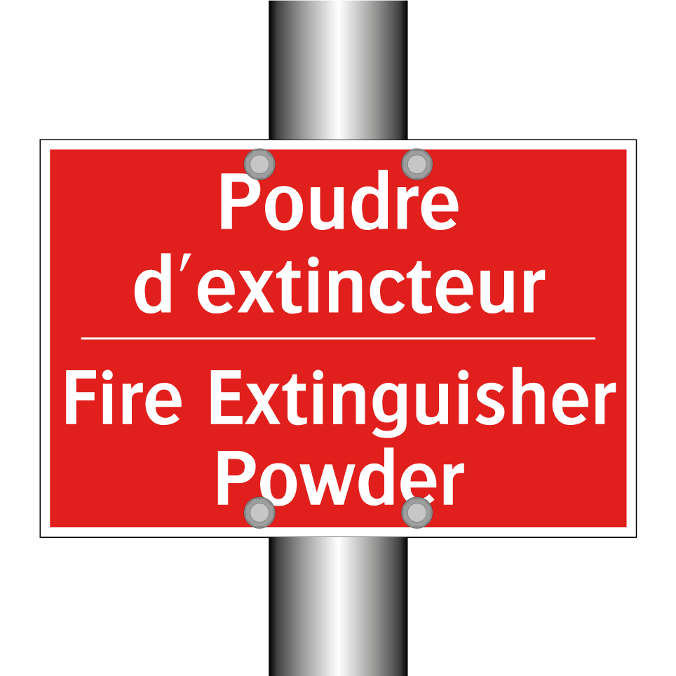 Poudre d'extincteur - Fire Extinguisher Powder