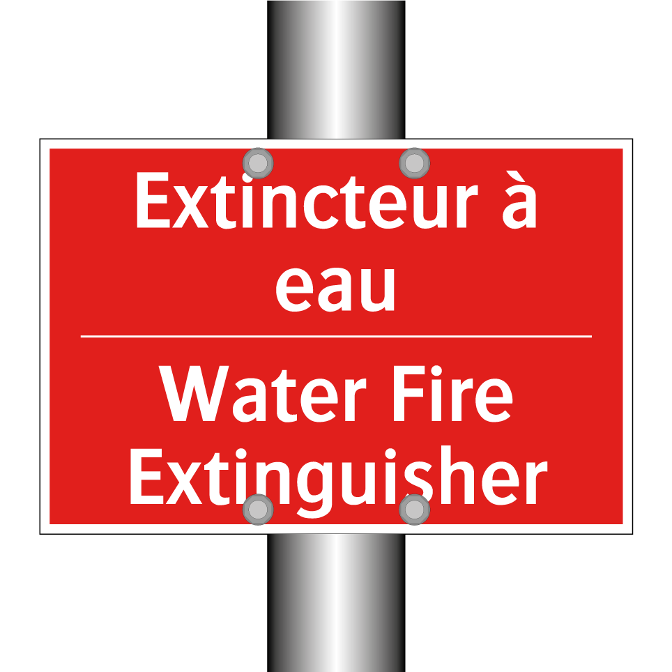 Extincteur à eau - Water Fire Extinguisher