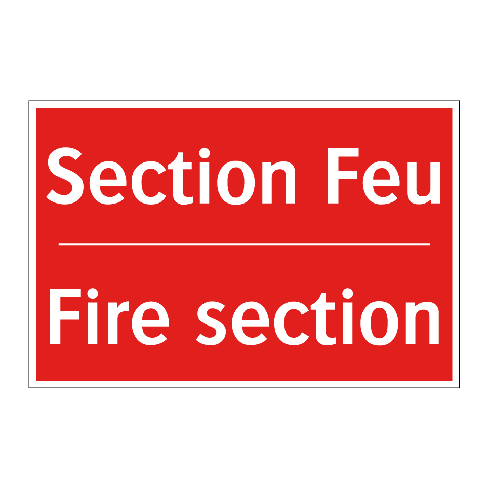 Section Feu - Fire section