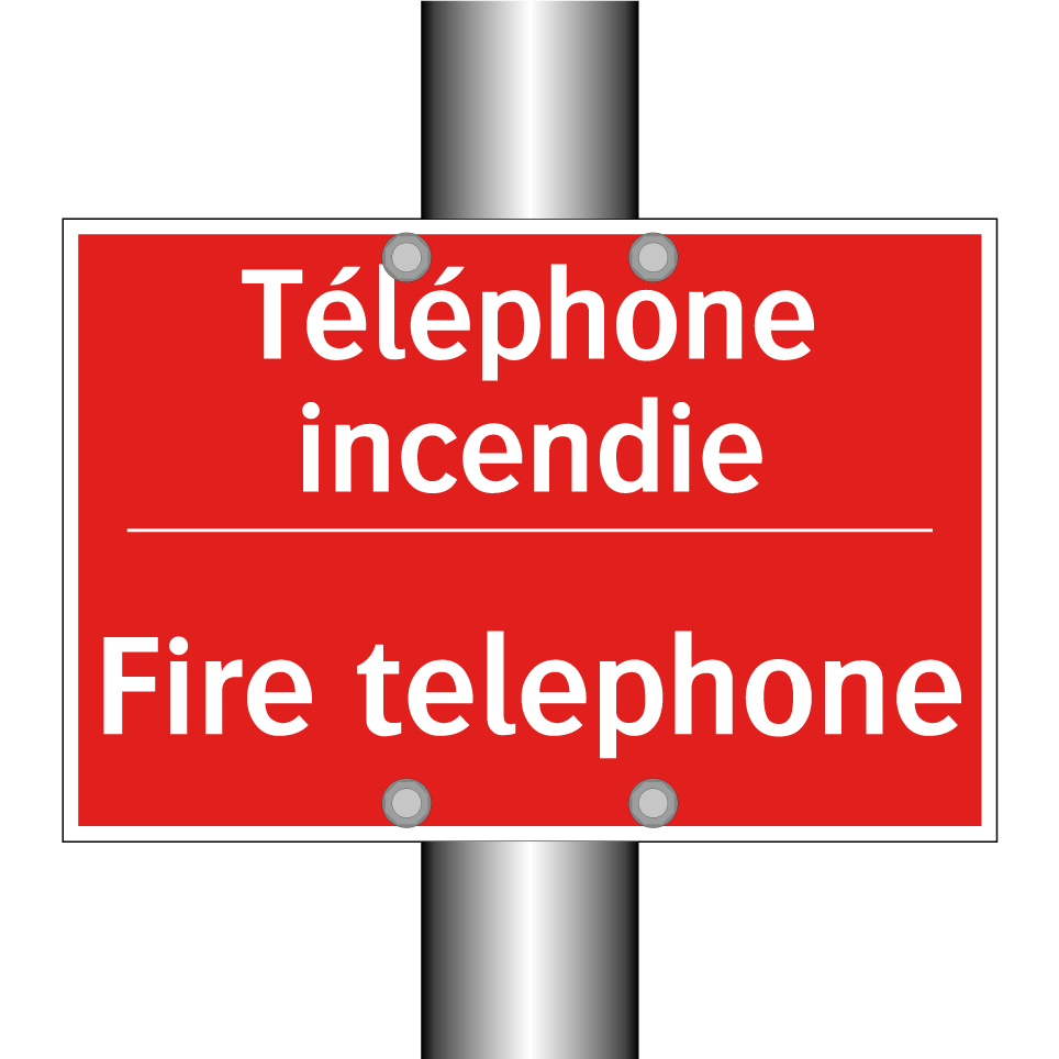 Téléphone incendie - Fire telephone