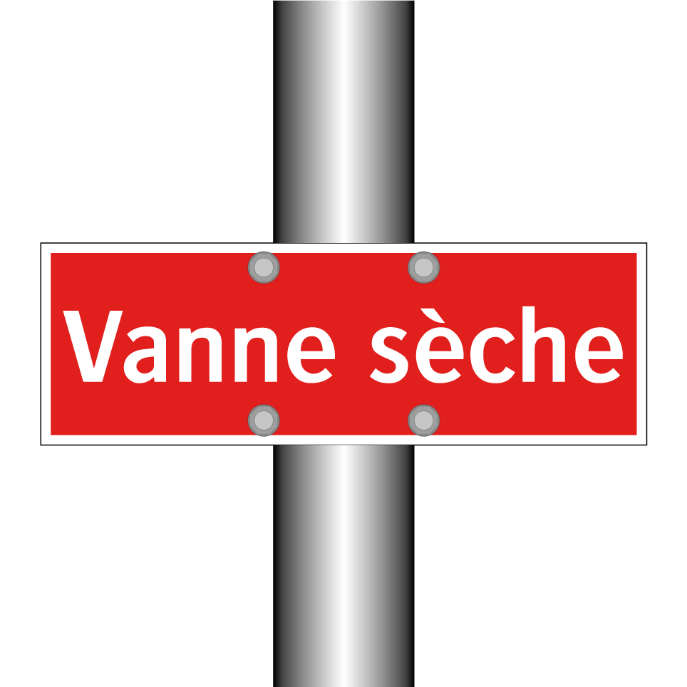 Vanne sèche