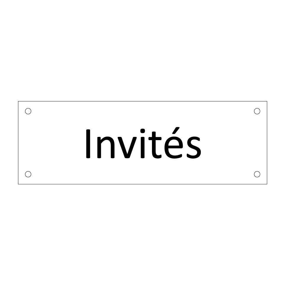 Invités & Invités & Invités
