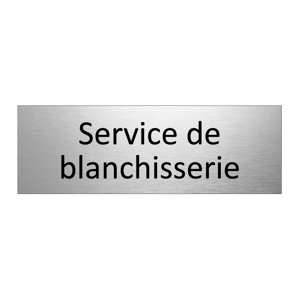 Service de blanchisserie