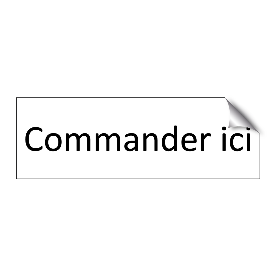 Commander ici