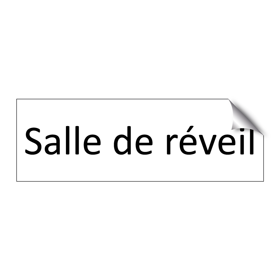 Salle de réveil