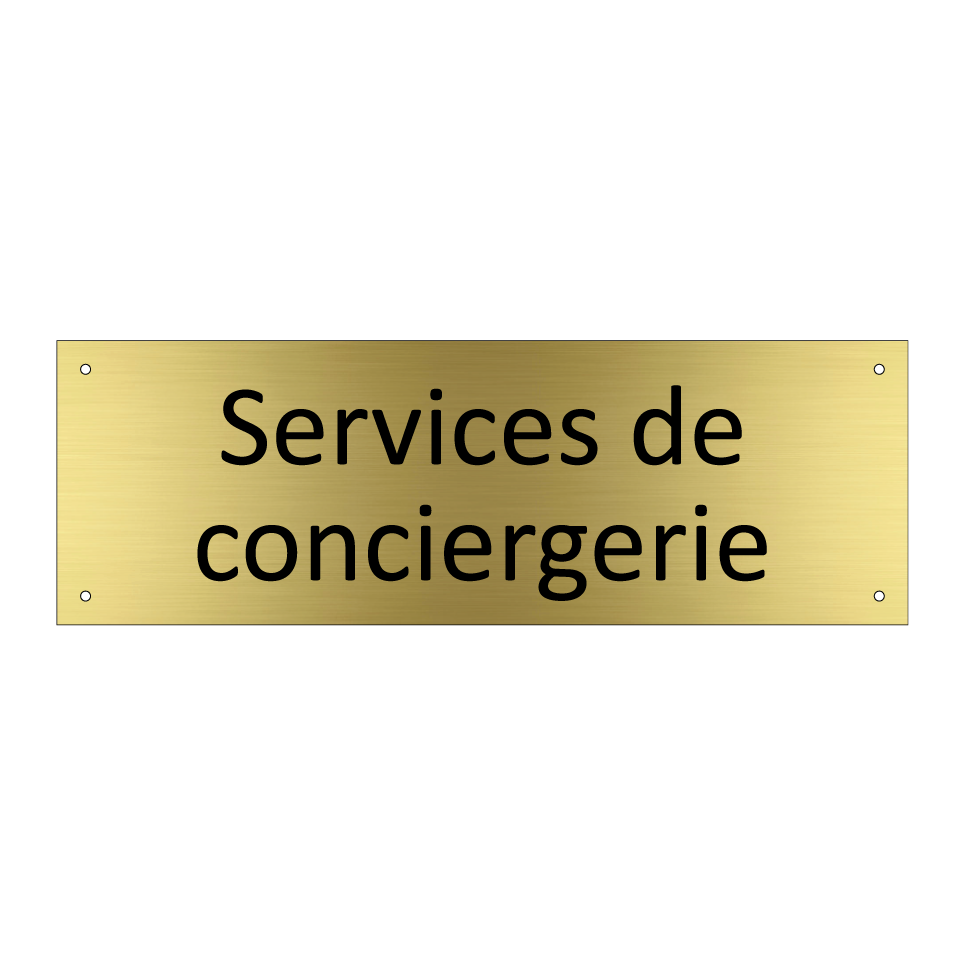 Services de conciergerie