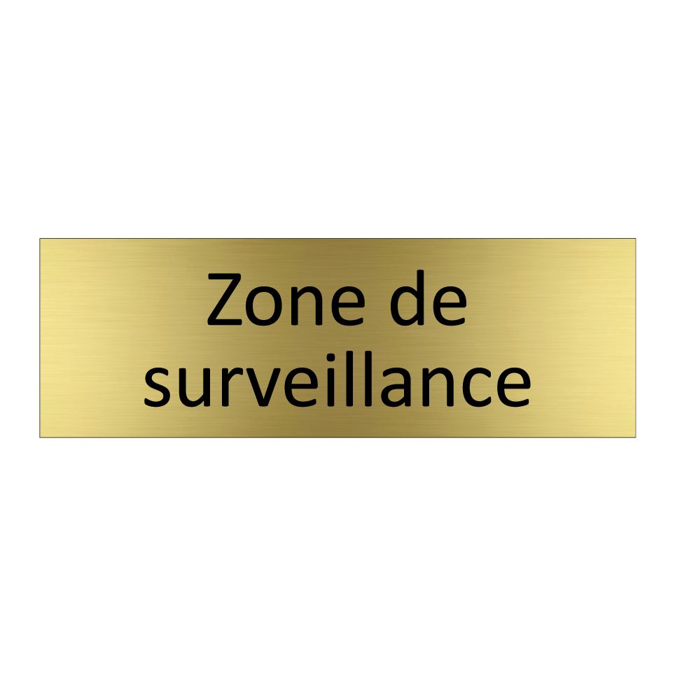 Zone de surveillance