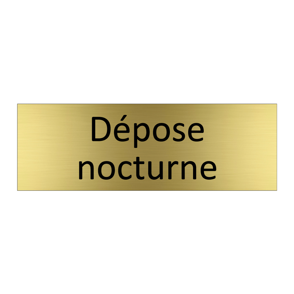 Dépose nocturne