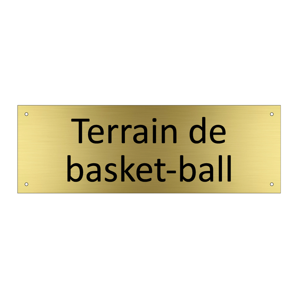 Terrain de basket-ball