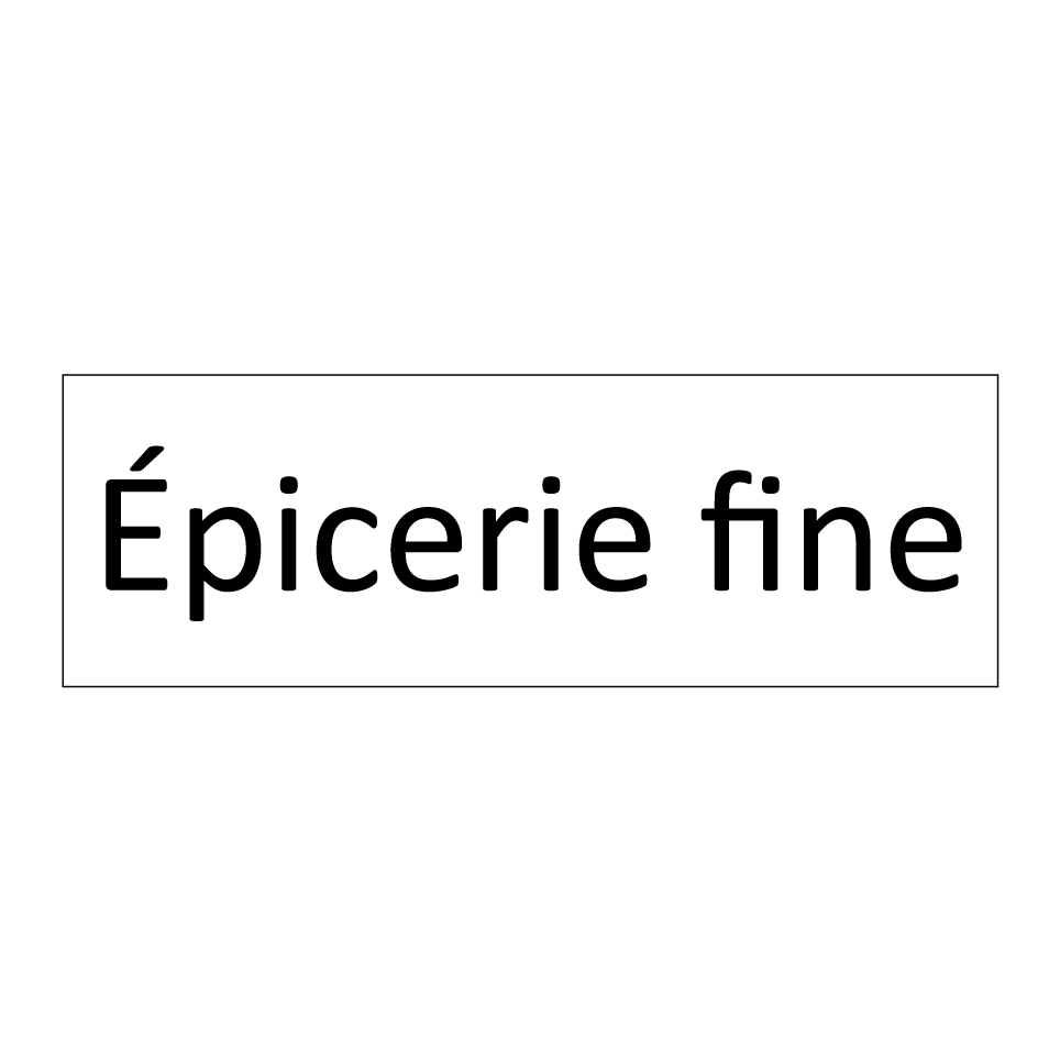 Épicerie fine