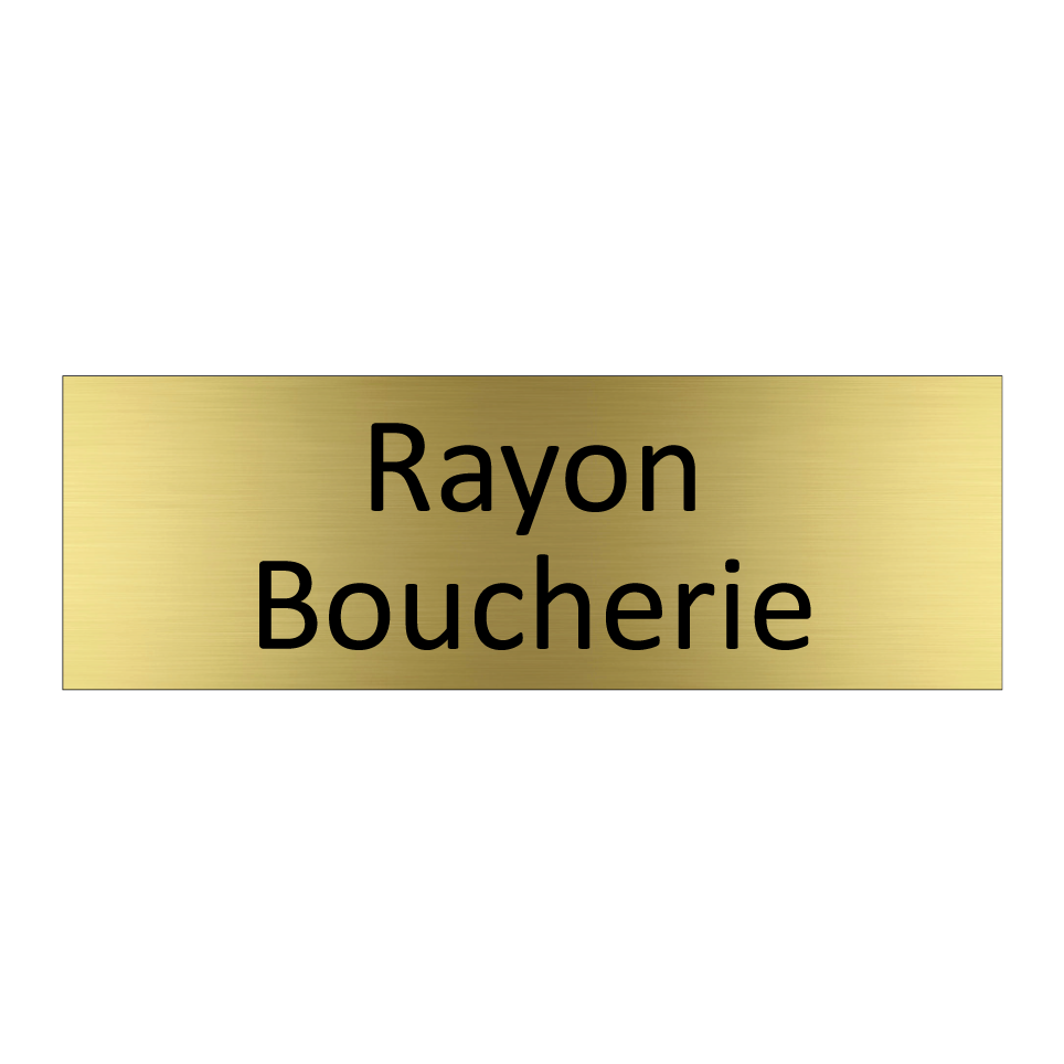 Rayon Boucherie