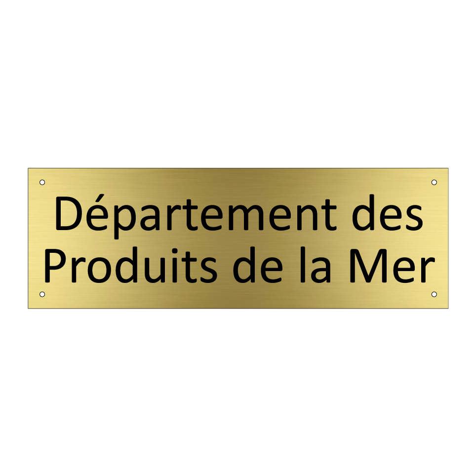Département des Produits de la Mer