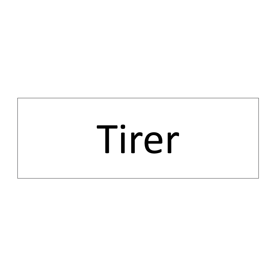 Tirer & Tirer & Tirer & Tirer & Tirer & Tirer