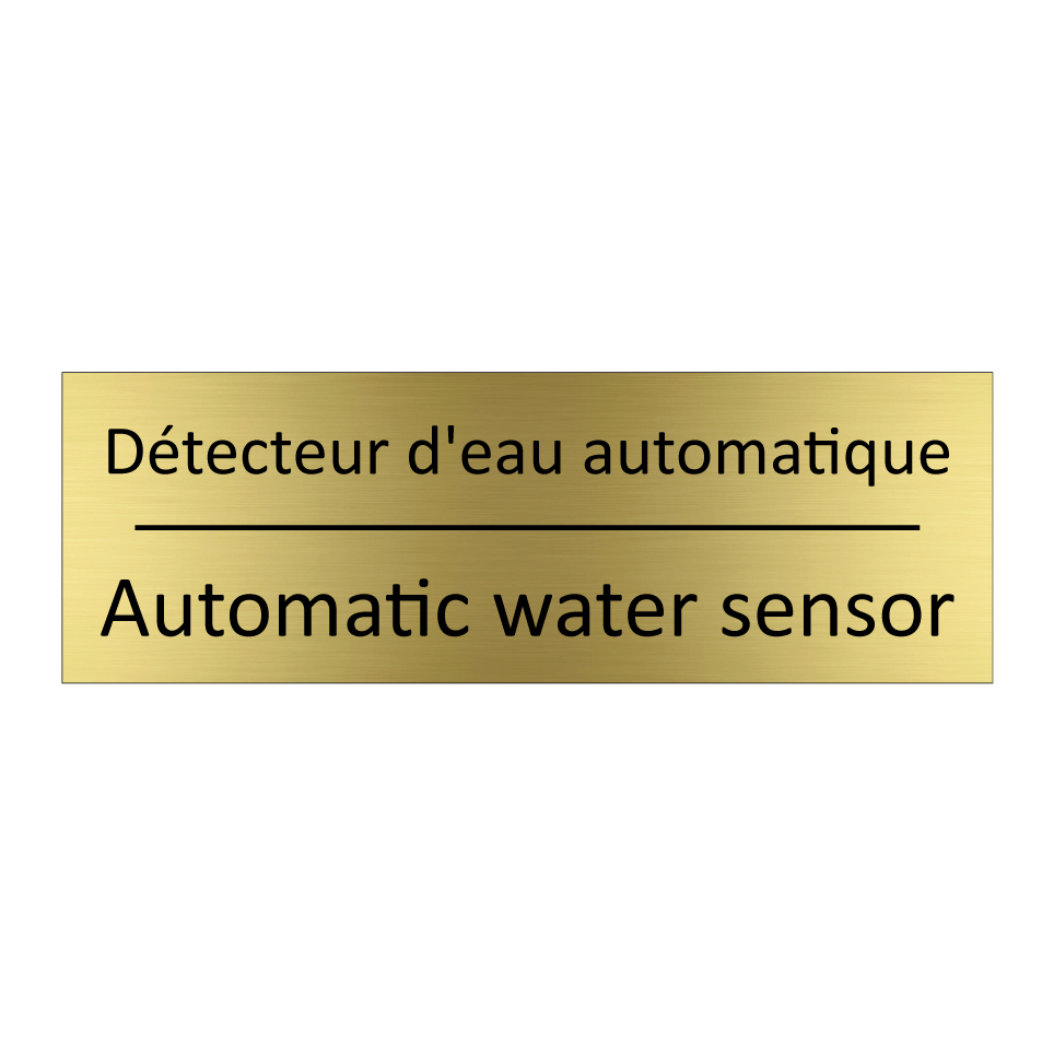 Détecteur d'eau automatique - Automatic water sensor