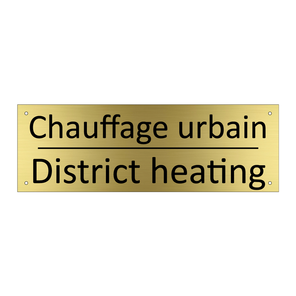 Chauffage urbain - District heating