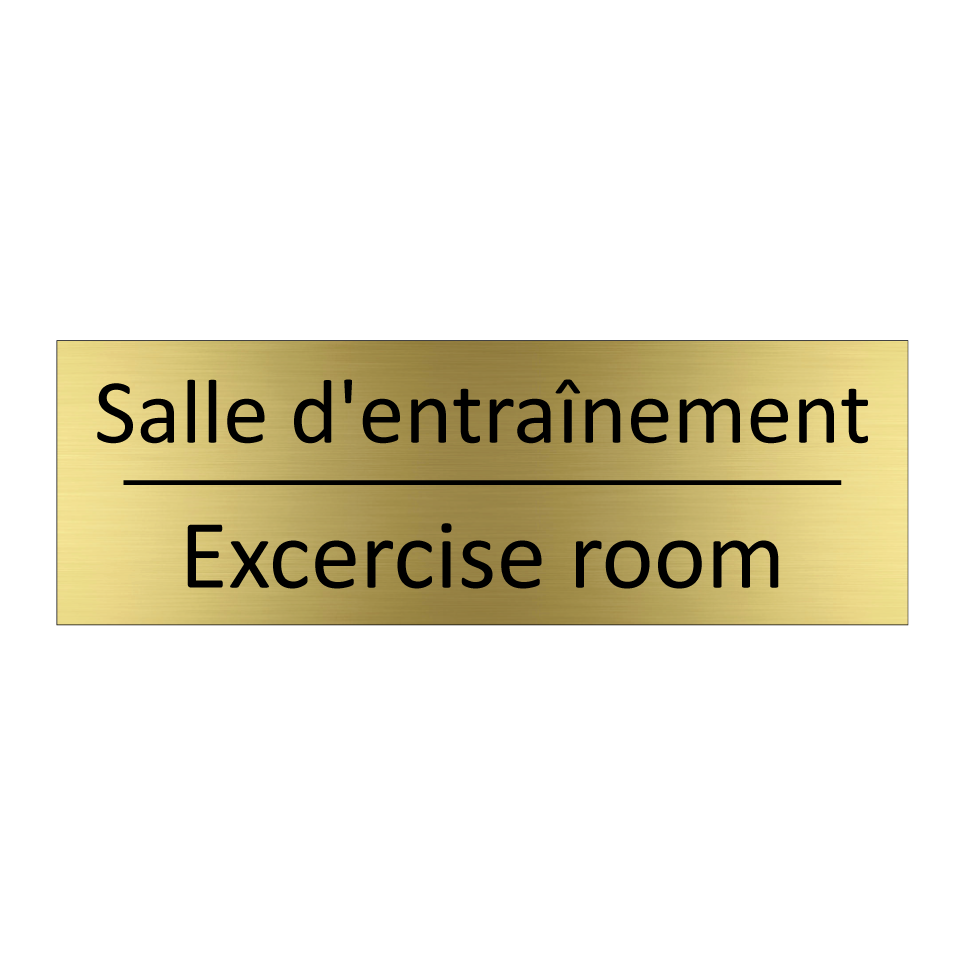 Salle d'entraînement - Excercise room