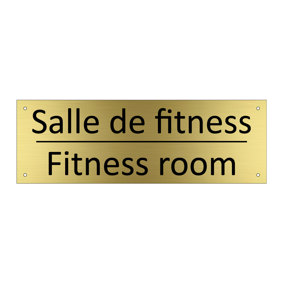 Salle de fitness - Fitness room