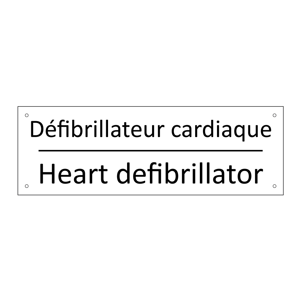 Défibrillateur cardiaque - Heart defibrillator